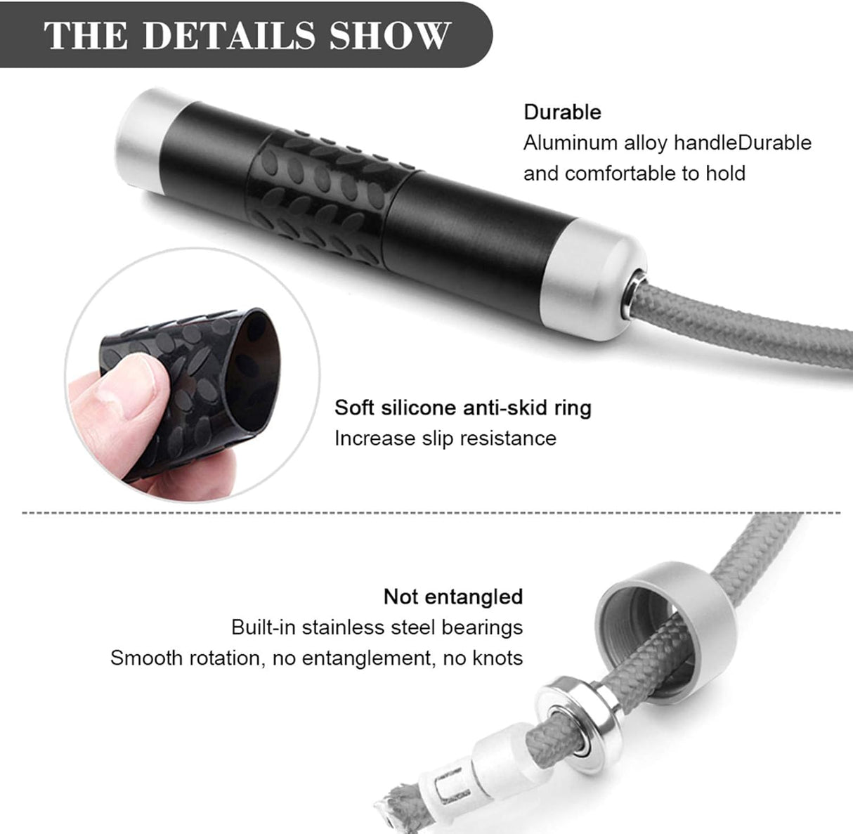 Burn Fat, Build Endurance & Power Up Cardio with Our 1LB Weighted Jump Rope