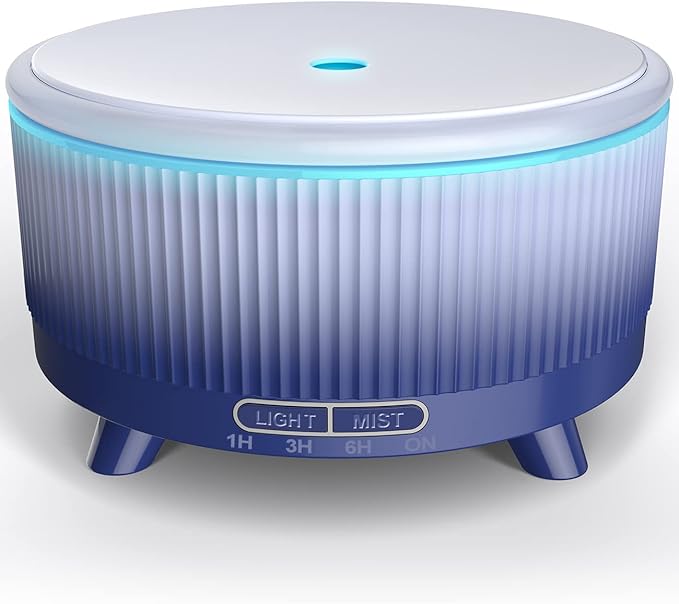 500ml Large Room Essential Oil Diffuser β Cool Mist Humidifier with Remote, 7 LED Colors, 3 Mist Modes & Auto Shut-Off