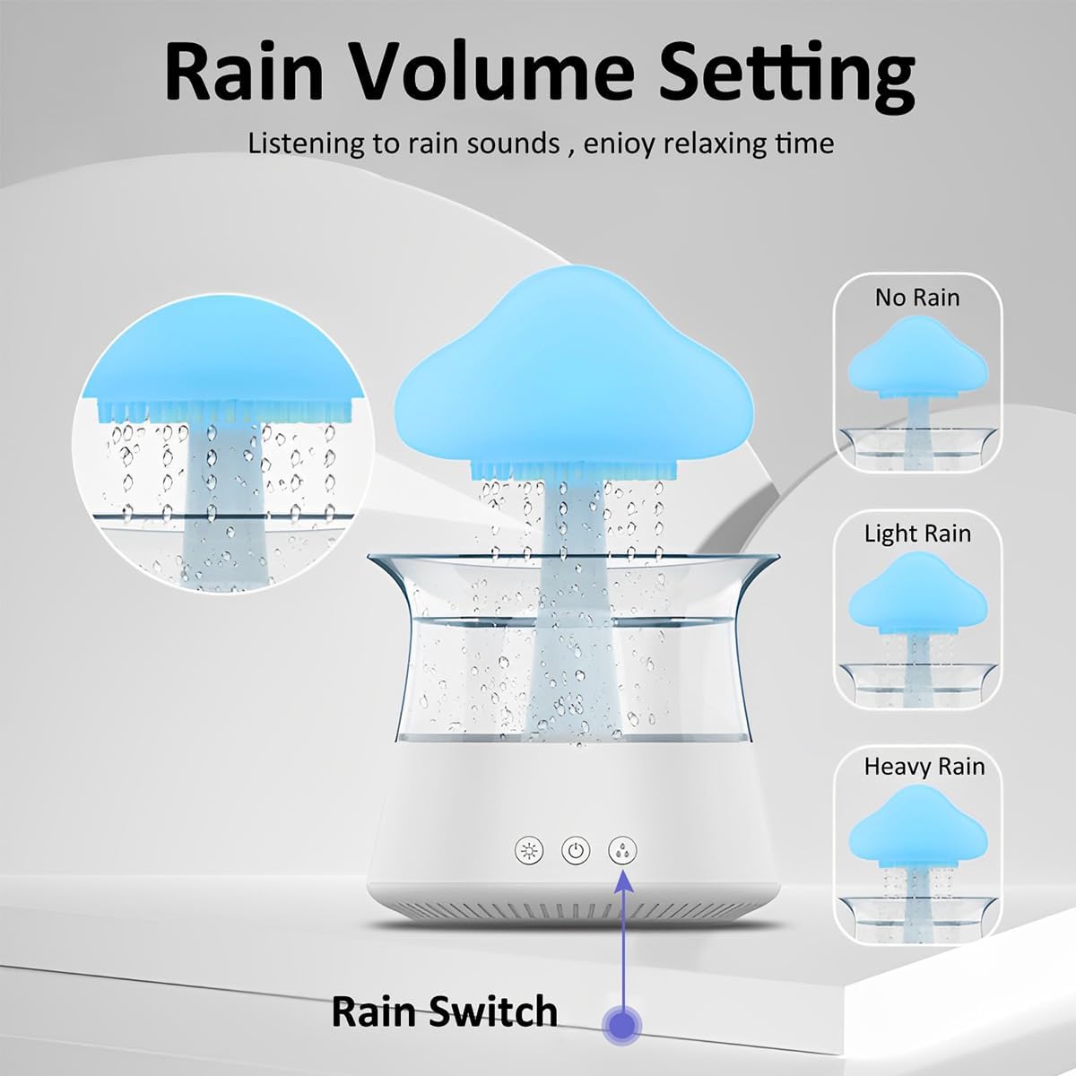 Raindrop Aroma Diffuser β Where Falling Drops Gently Return to the Cup of Calm