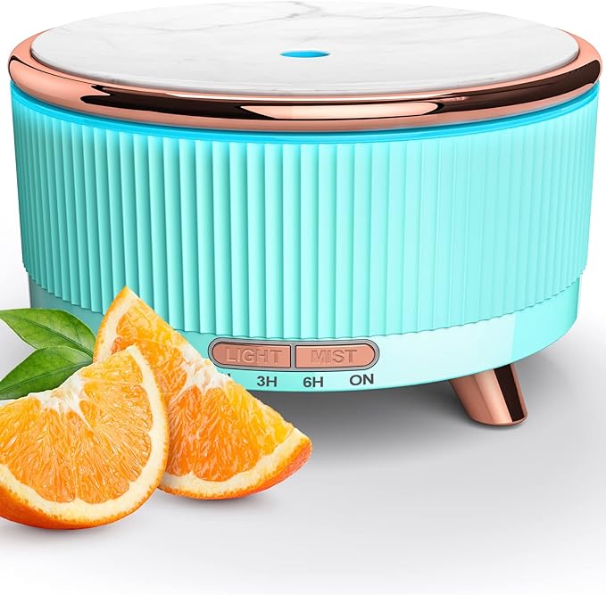 500ml Large Room Essential Oil Diffuser β Cool Mist Humidifier with Remote, 7 LED Colors, 3 Mist Modes & Auto Shut-Off