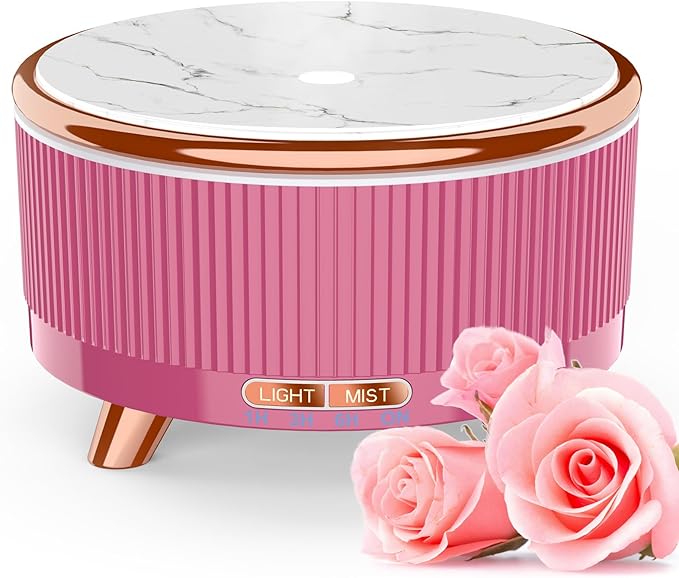 500ml Large Room Essential Oil Diffuser β Cool Mist Humidifier with Remote, 7 LED Colors, 3 Mist Modes & Auto Shut-Off