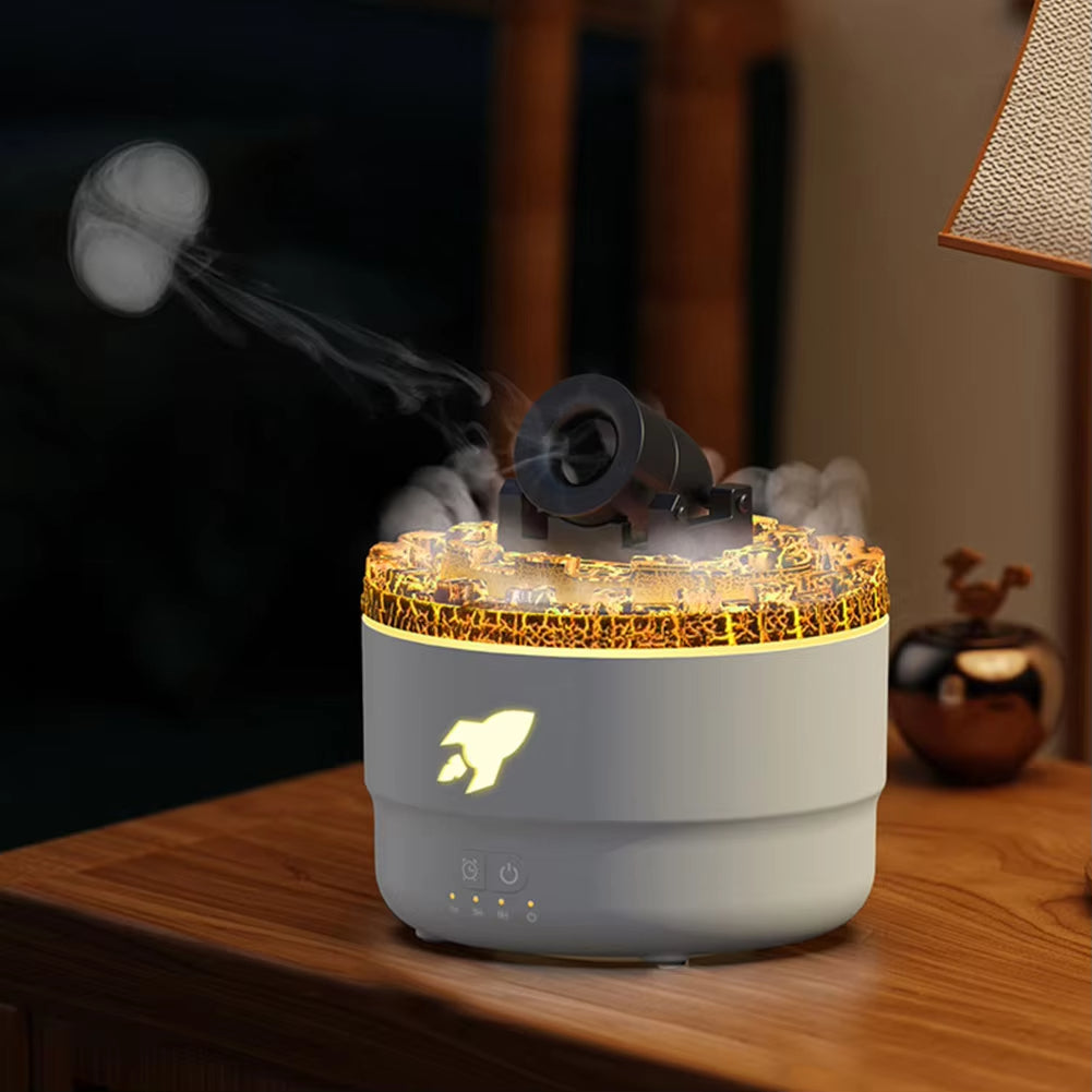 Volcanic Cannon Blast β The Ultimate Power Mist Humidifier & Aromatherapy Diffuser