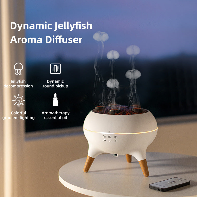 Mist to the Beat – The Jellyfish Humidifier That Dances with Your Music