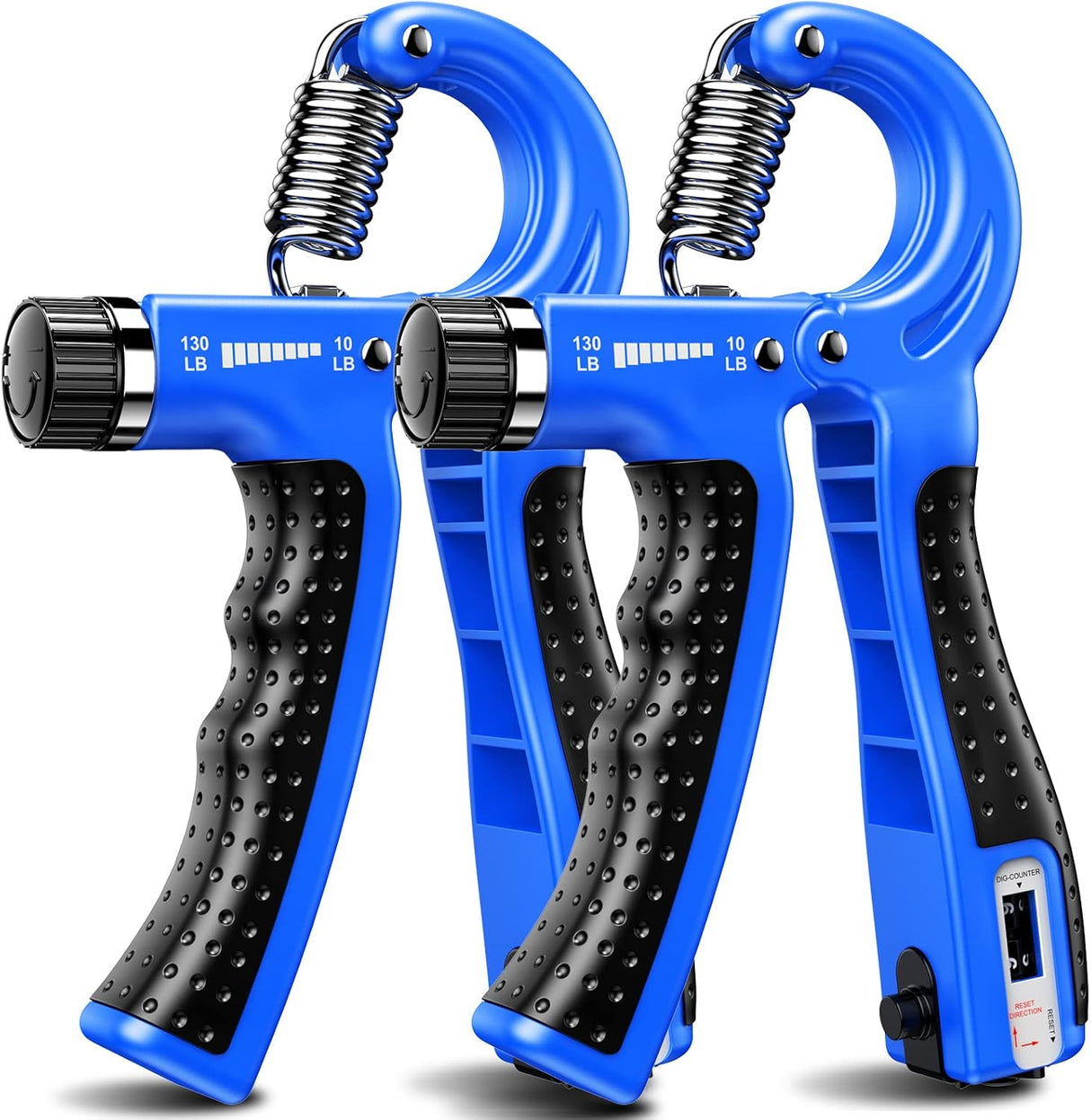 Build and Recover Muscles with Our 10–130 lb Adjustable Grippers Set
