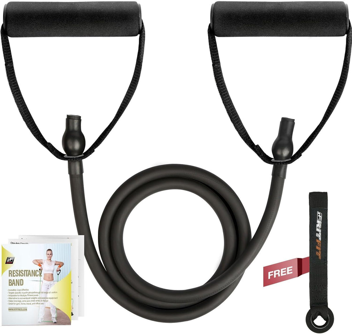 Total Body Resistance Band with Handles – Light, Safe & Effective Strength Training at Home