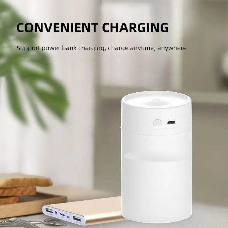 260ml Portable Smart USB Humidifier & Aroma Diffuser