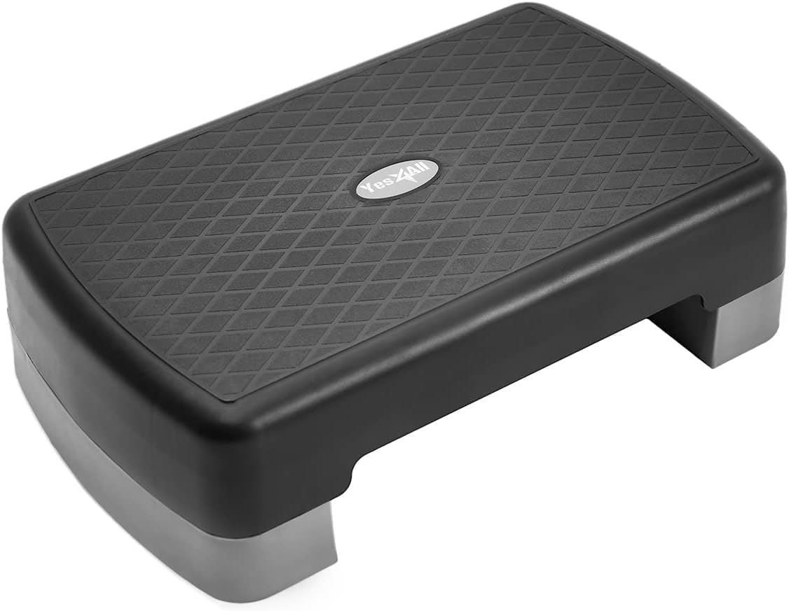 Step Up Your Strength & Burn More Calories with This Compact Adjustable Step Platform