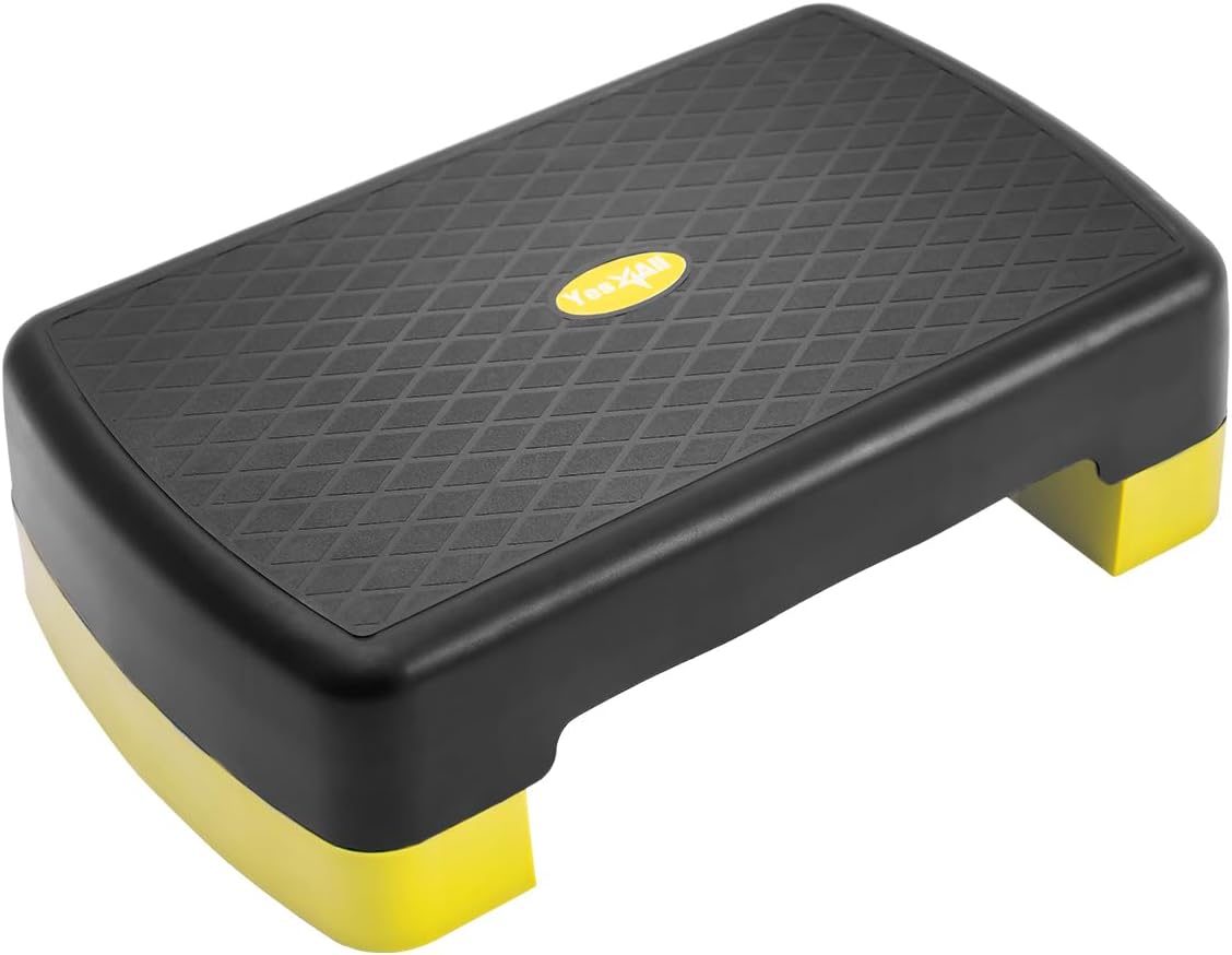 Step Up Your Strength & Burn More Calories with This Compact Adjustable Step Platform