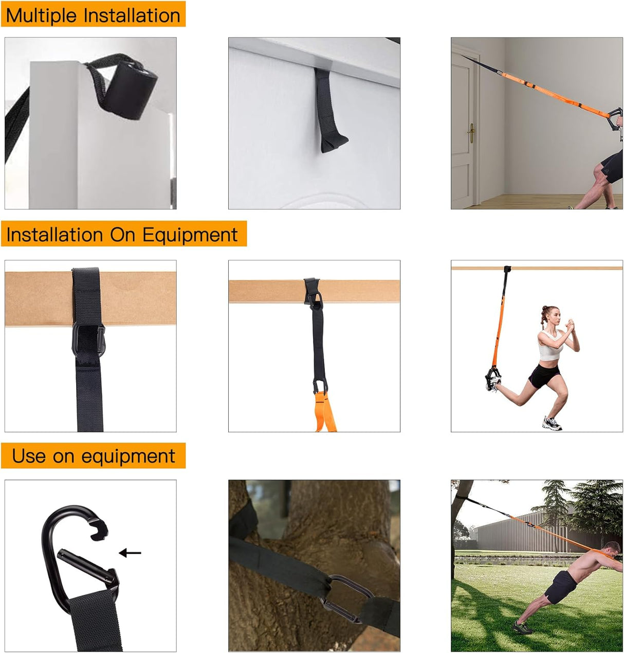Transform Any Space Into a Full-Body Gym with Our Suspension Training Strap Kit