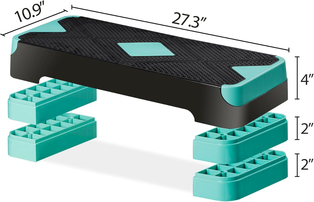 Tone Your Legs, Boost Cardio & Sculpt Glutes with Our Adjustable Step Platform