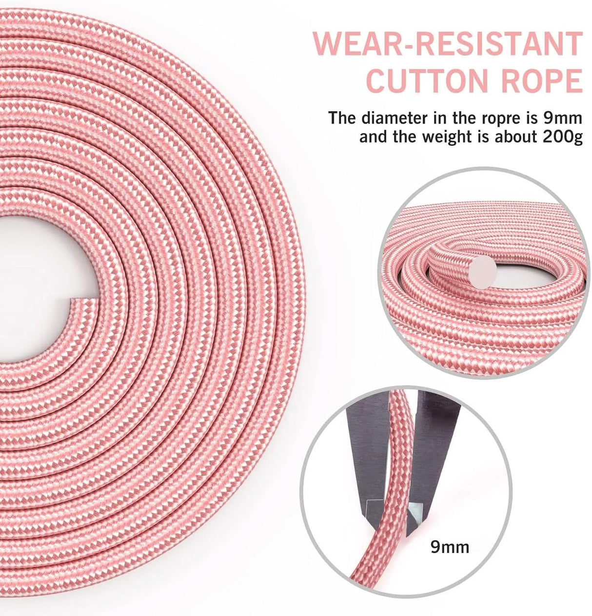 Burn Calories, Boost Cardio & Tone Arms with the Adjustable Weighted Jump Rope