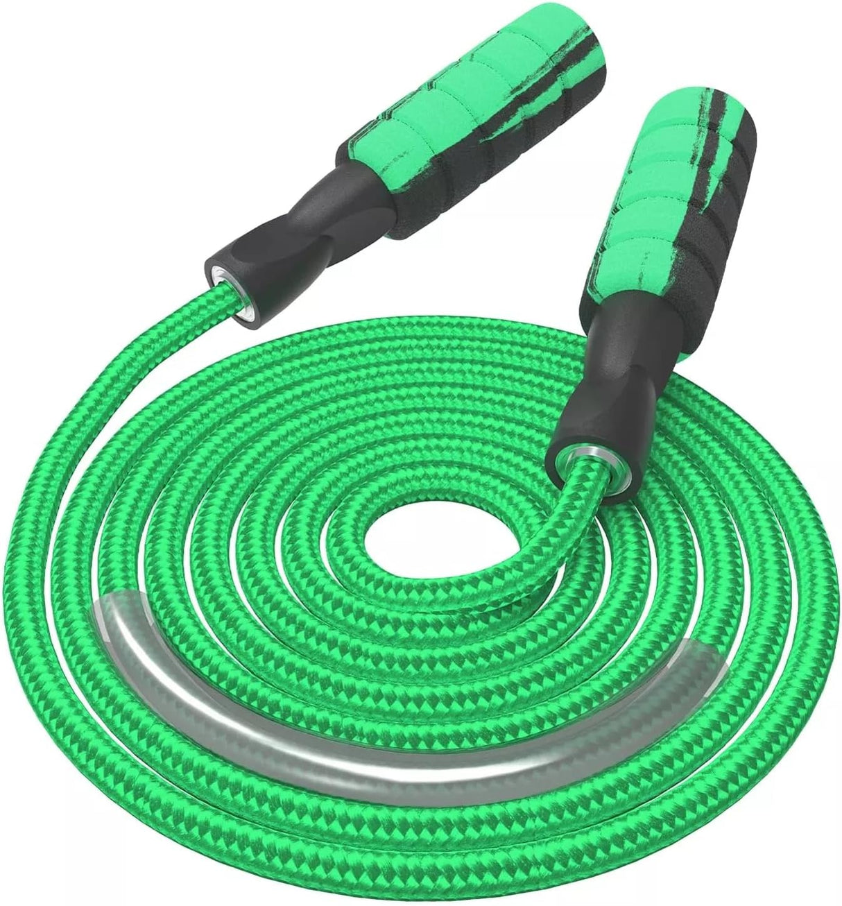 Burn Calories, Boost Cardio & Tone Arms with the Adjustable Weighted Jump Rope