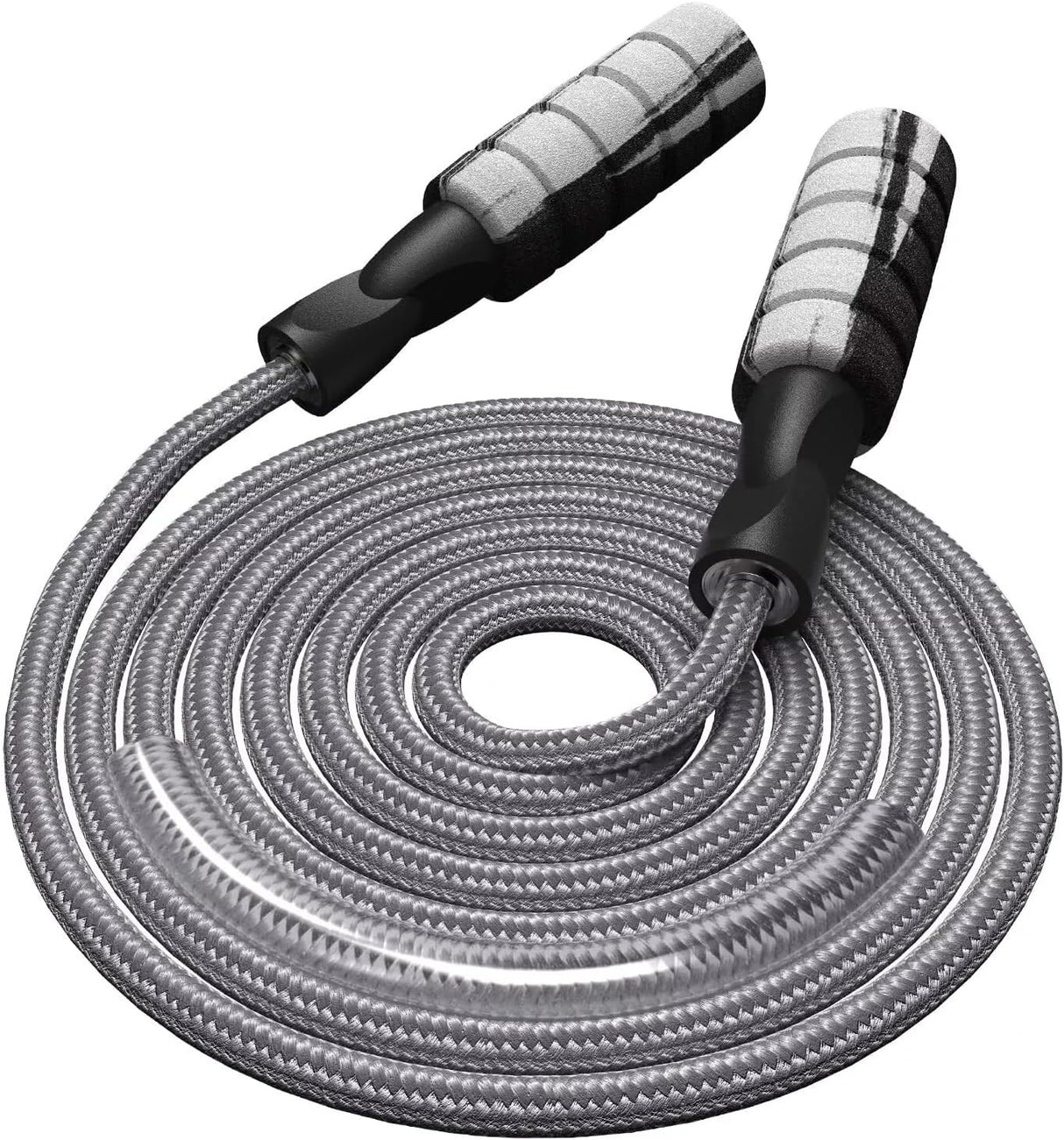 Burn Calories, Boost Cardio & Tone Arms with the Adjustable Weighted Jump Rope
