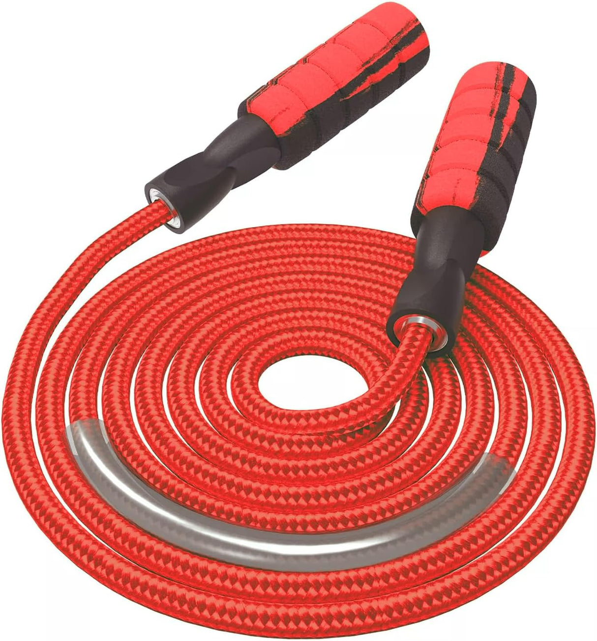 Burn Calories, Boost Cardio & Tone Arms with the Adjustable Weighted Jump Rope