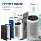 Sejoy HEPA Air Purifier with Ionizer, 200 Sq. Ft