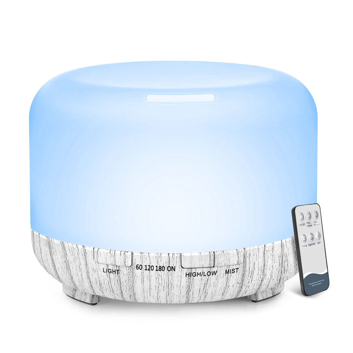 Aroma Diffuser and Humidifier 500ML with Remote Control