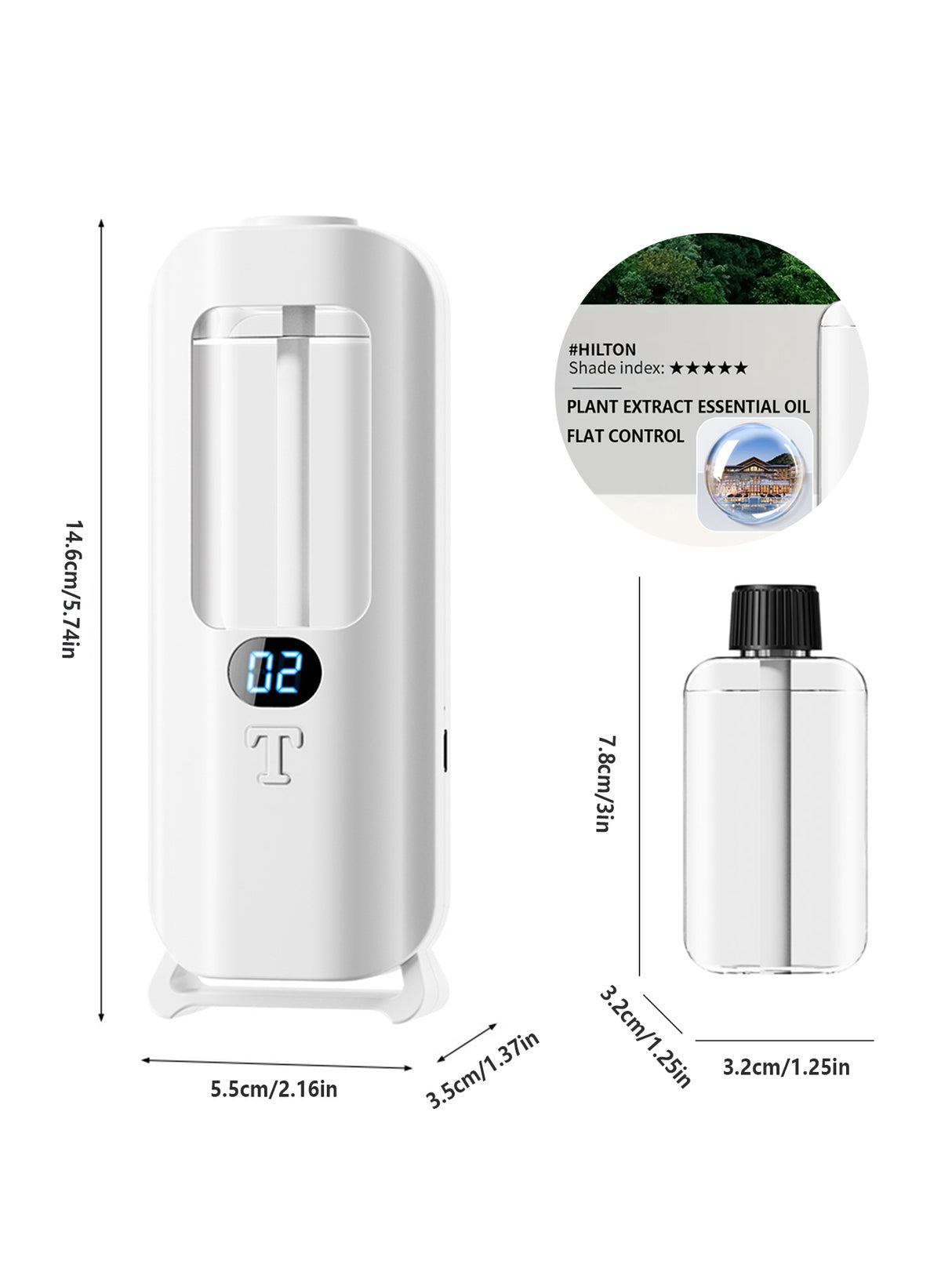 Relaxing Aroma Humidifier with LED Lights – Ultrasonic Essential Oil Diffuser for Calm & Comfort