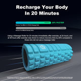 Relieve Soreness, Loosen Tight Muscles & Recover Faster with Our Medium-Density Foam Roller