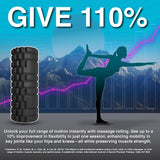Relieve Soreness, Loosen Tight Muscles & Recover Faster with Our Medium-Density Foam Roller