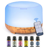 Aroma Diffuser and Humidifier 500ML with Remote Control