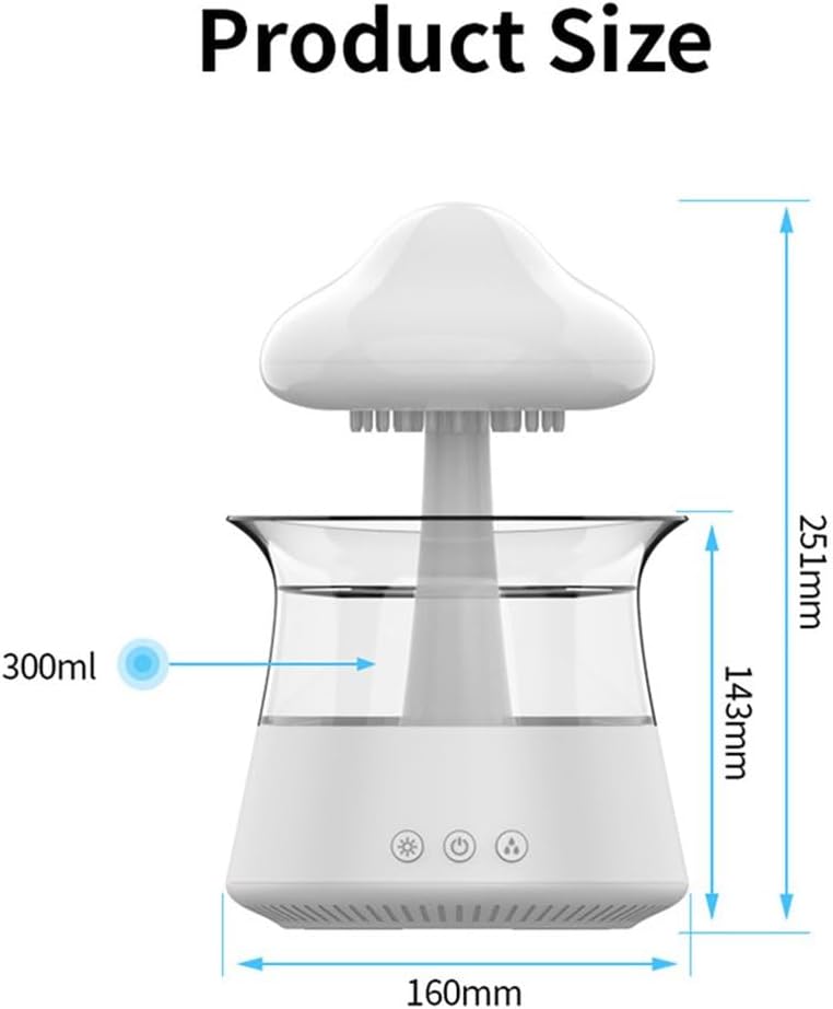 Raindrop Aroma Diffuser – Where Falling Drops Gently Return to the Cup of Calm