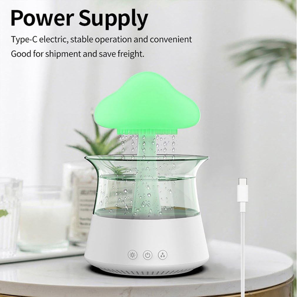 Raindrop Aroma Diffuser – Where Falling Drops Gently Return to the Cup of Calm
