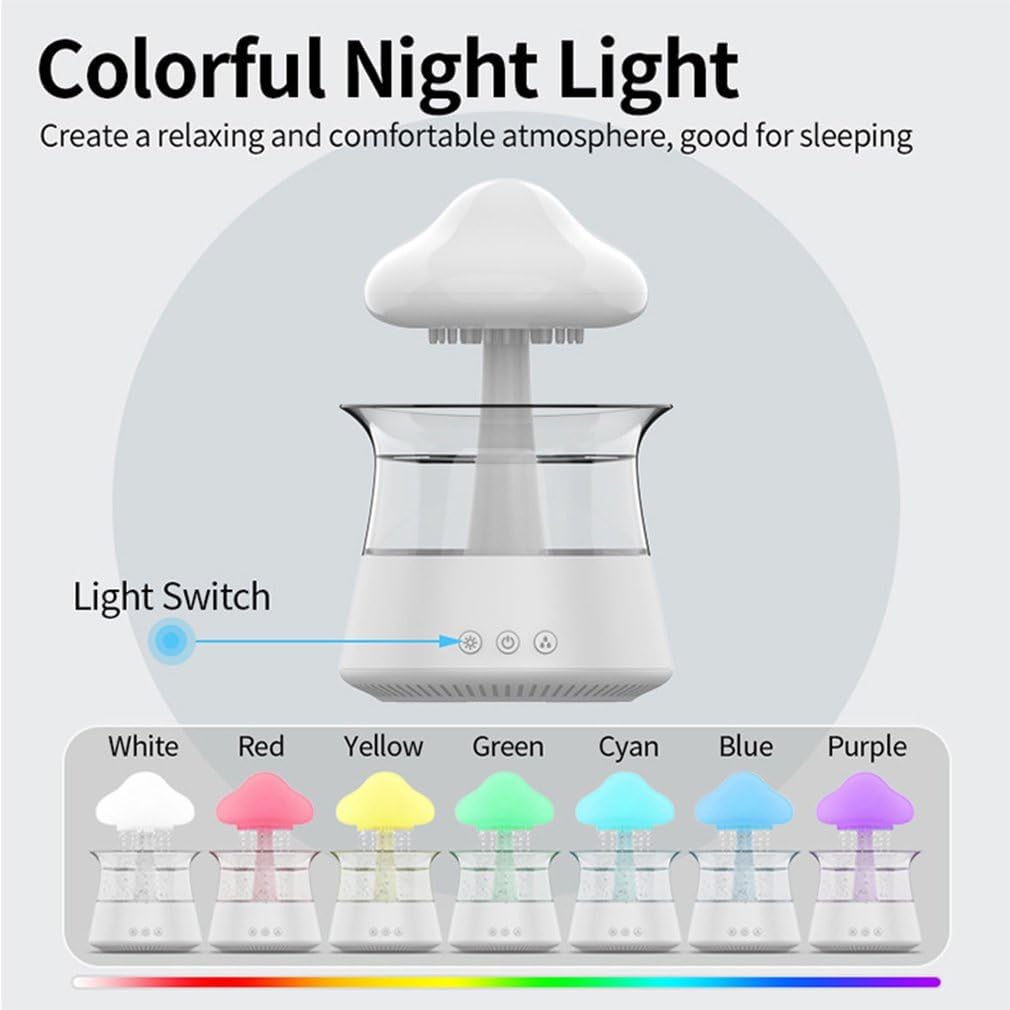 Raindrop Aroma Diffuser – Where Falling Drops Gently Return to the Cup of Calm