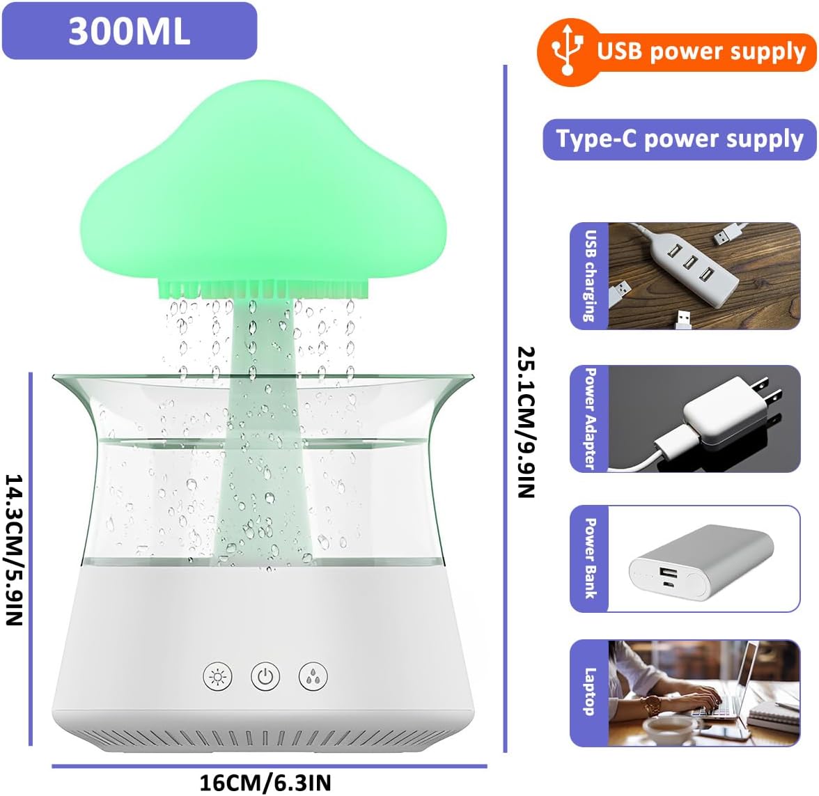 Raindrop Aroma Diffuser – Where Falling Drops Gently Return to the Cup of Calm