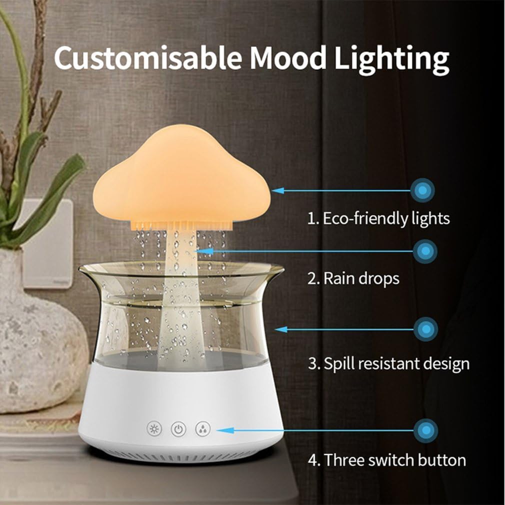 Raindrop Aroma Diffuser – Where Falling Drops Gently Return to the Cup of Calm