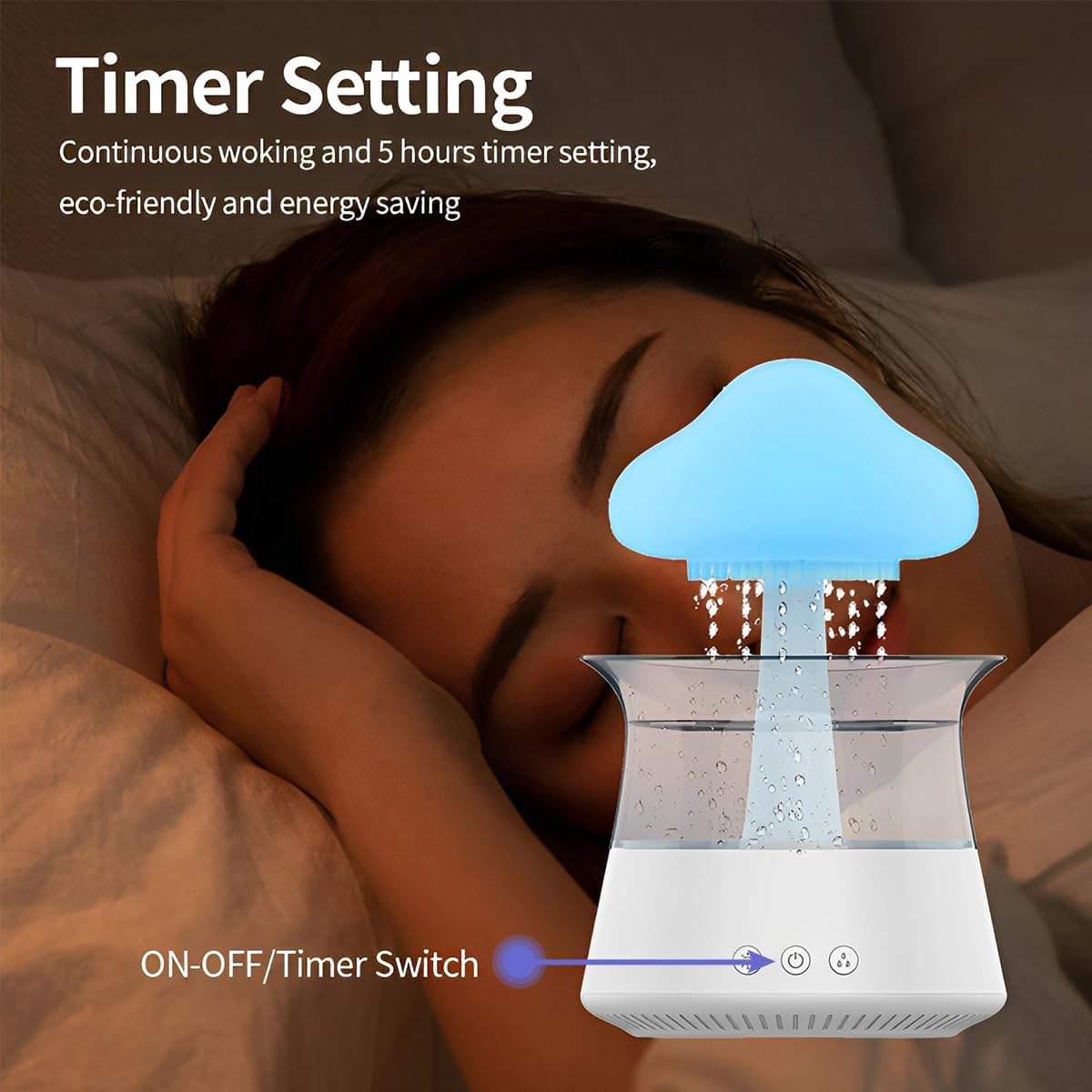 Raindrop Aroma Diffuser – Where Falling Drops Gently Return to the Cup of Calm