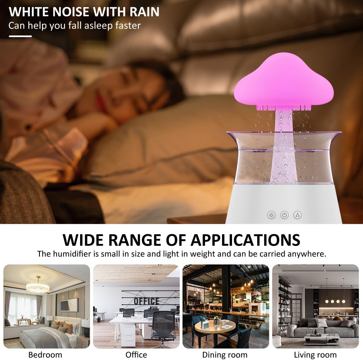 Raindrop Aroma Diffuser – Where Falling Drops Gently Return to the Cup of Calm