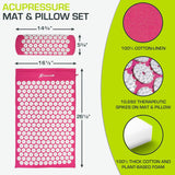 Relieve Pain, Release Tension & Recharge Your Body with Our Acupressure Mat & Pillow Set