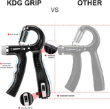 Build and Recover Muscles with Our 10–130 lb Adjustable Grippers Set
