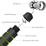 Burn Fat, Build Stamina – Lightweight Speed Jump Rope for Fast, Focused Cardio