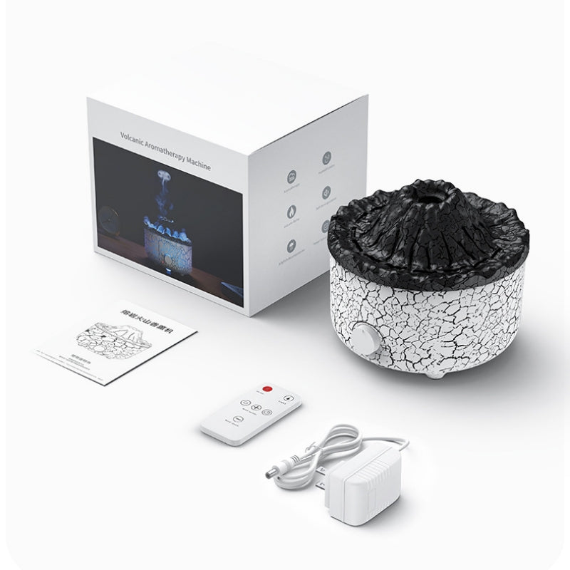 LavaGlow – 560ml Volcanic Humidifier & Ultrasonic LED Diffuser
