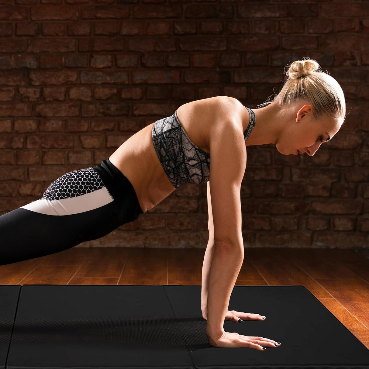 Train, Stretch & Tumble Safely with the Foldable Multicolor Gymnastics Cushioned Mat