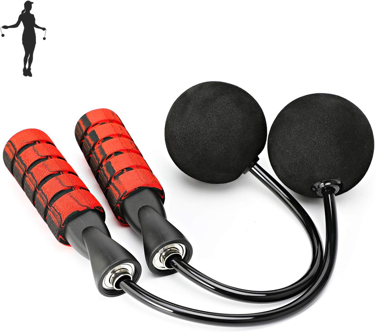 Jump Without Limits: Burn Calories & Build Cardio Anywhere with Our Ropeless Weighted Jump Rope