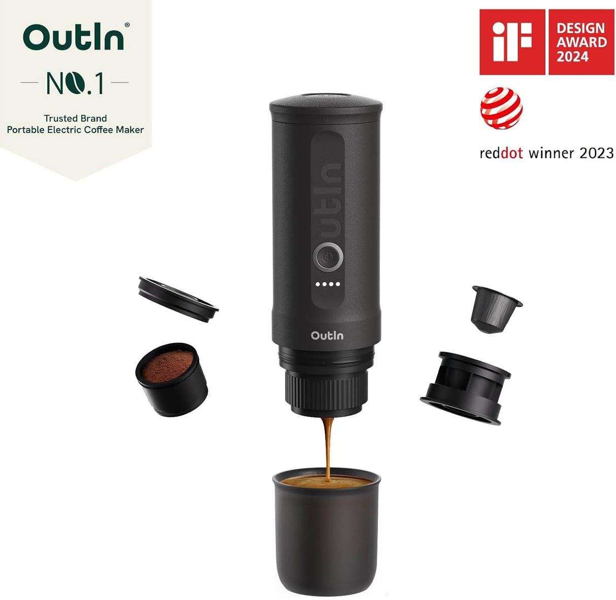 OutIn Nano Travel Espresso Maker