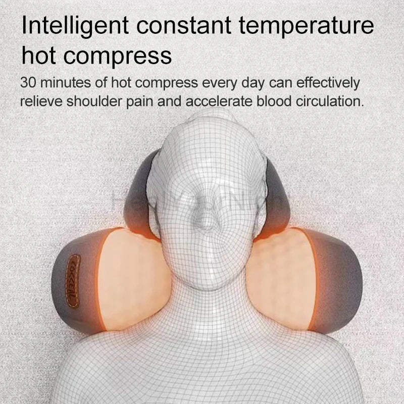 Wellness Essentia's Electric Cervical Neck Massage Pillow