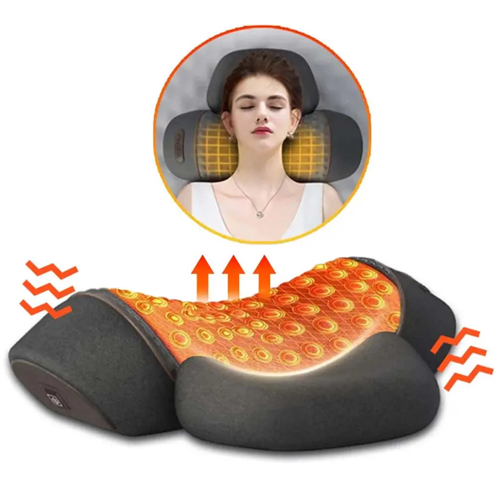 Wellness Essentia's Electric Cervical Neck Massage Pillow