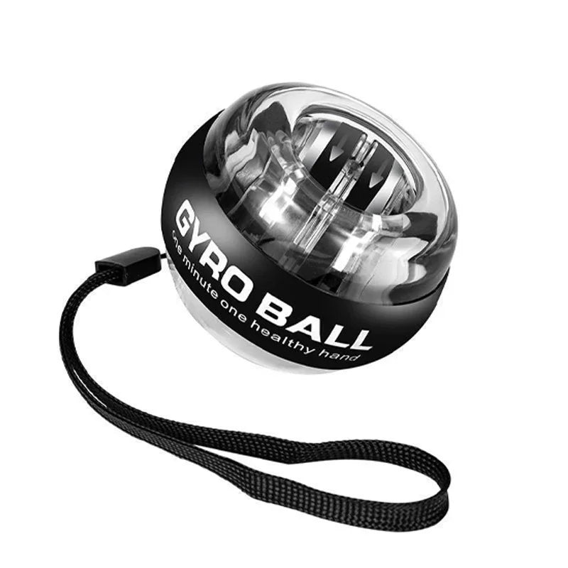 Gyro Ball Wrist and Forearm Strength Trainer for Home Gym Fitness