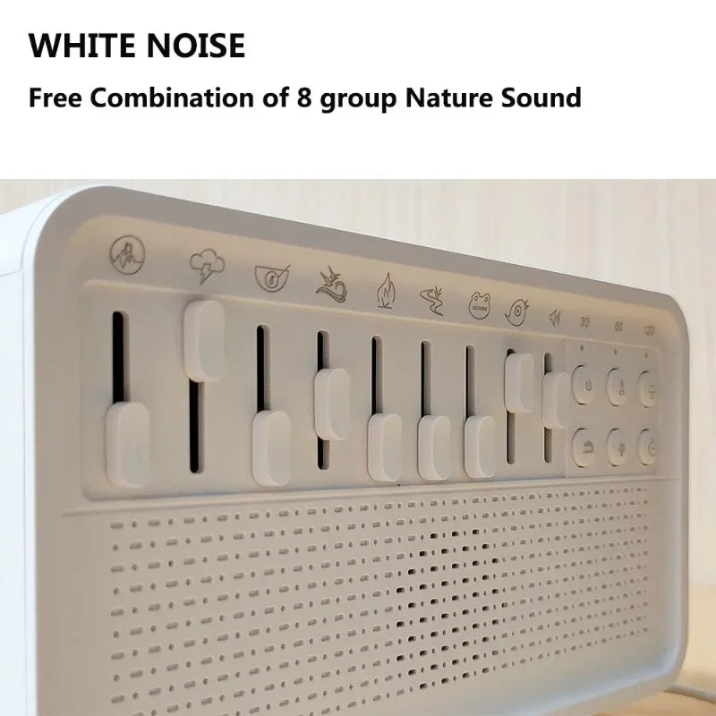 DreamGlow 3-in-1 – White Noise Machine, Bluetooth Speaker &amp; Night Light Humidifier