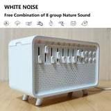 DreamGlow 3-in-1 – White Noise Machine, Bluetooth Speaker &amp; Night Light Humidifier
