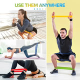 TPE Resistance Bands Set for Workout and Fitness