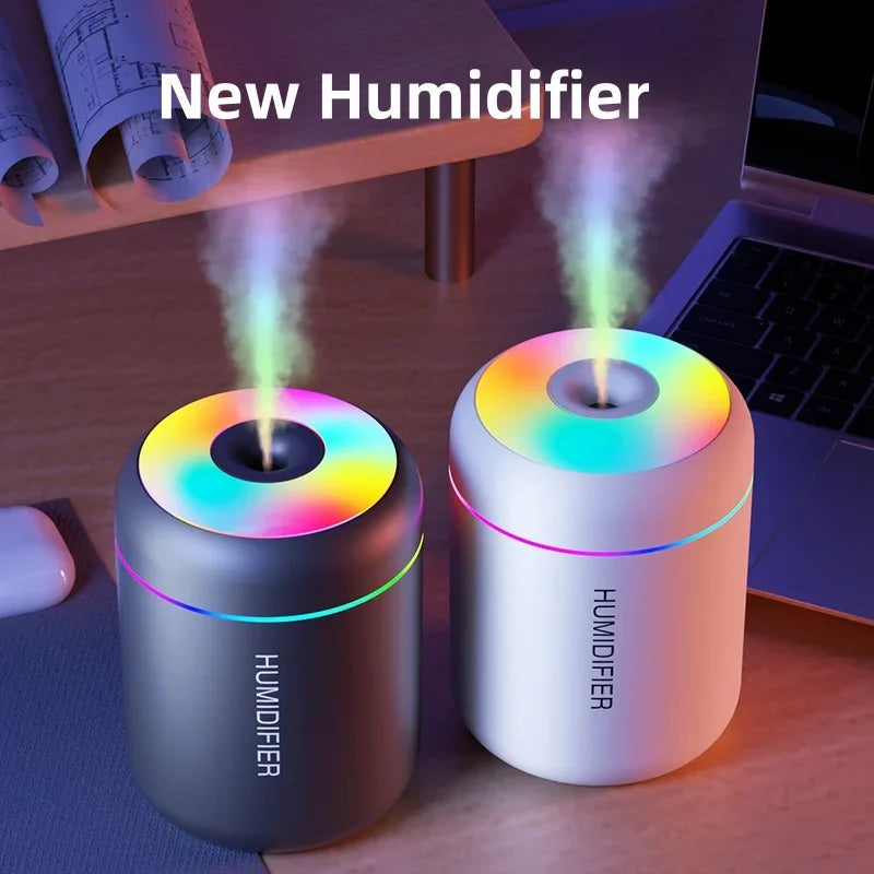 180ML USB Mini Air Humidifier & Aroma Diffuser for Home & Car