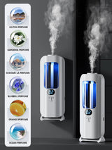 Relaxing Aroma Humidifier with LED Lights – Ultrasonic Essential Oil Diffuser for Calm & Comfort