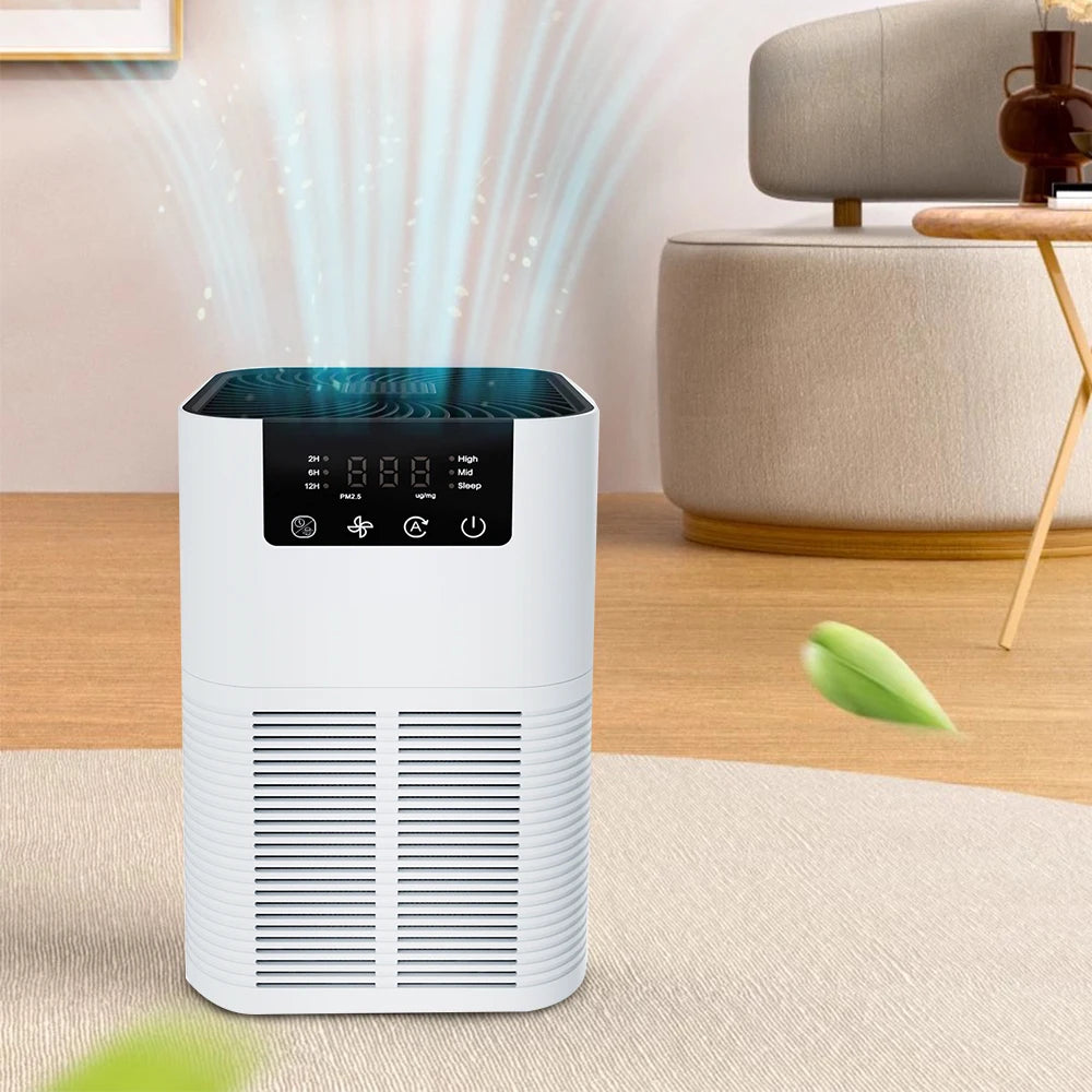 Smart Air Purifier  with Ionizer & Scent Diffuser for Home