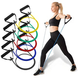 Resistance Bands with Handles for Home Workout Strength Training