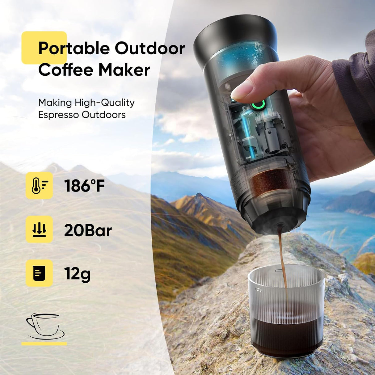 Wellness Essentia's Youpin Portable Coffee Maker