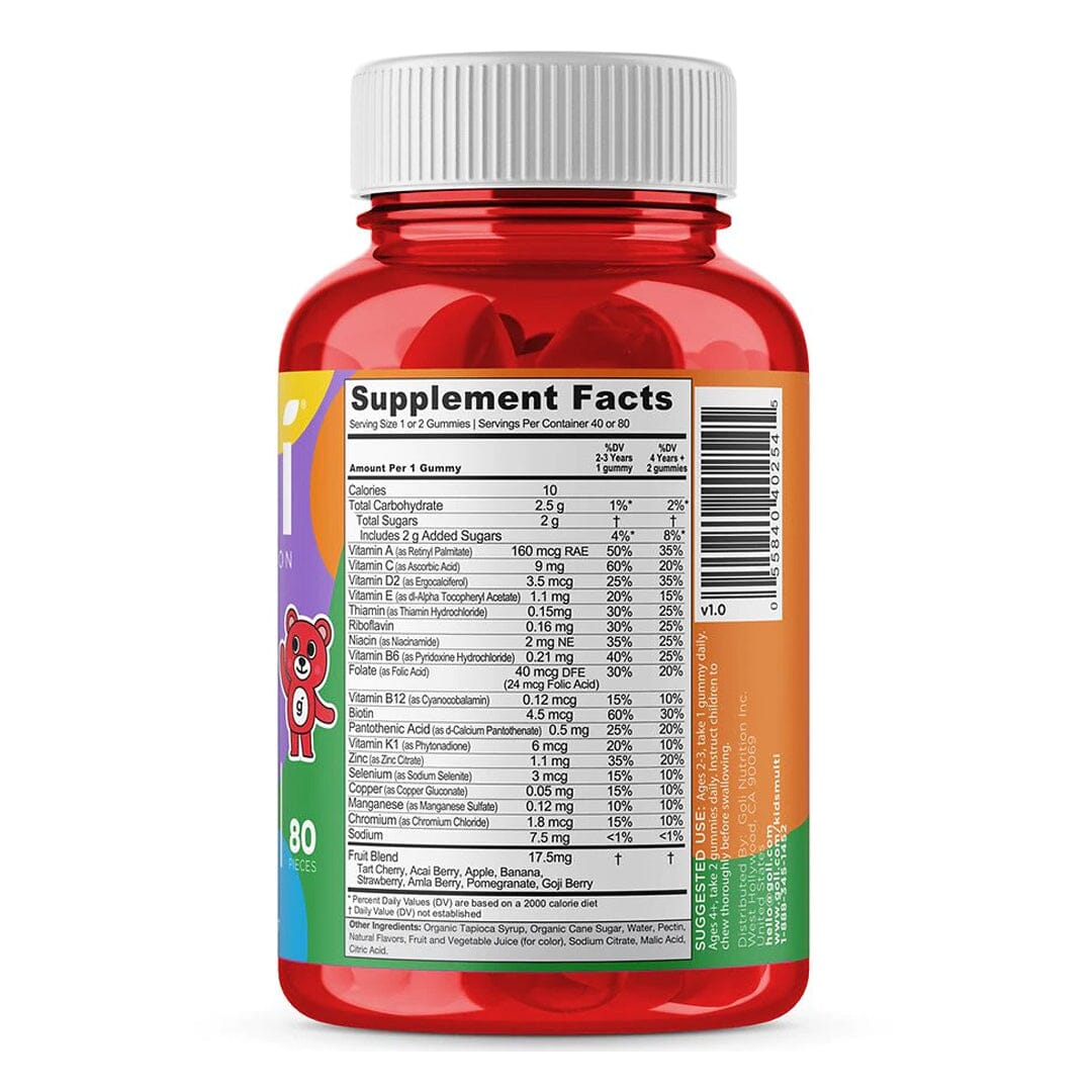 Goli Complete Kids Multi Gummies